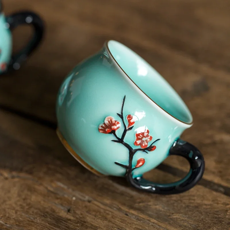 Handmade Ceramic Mug - Китайская керамическая чайная чашка ручной работы