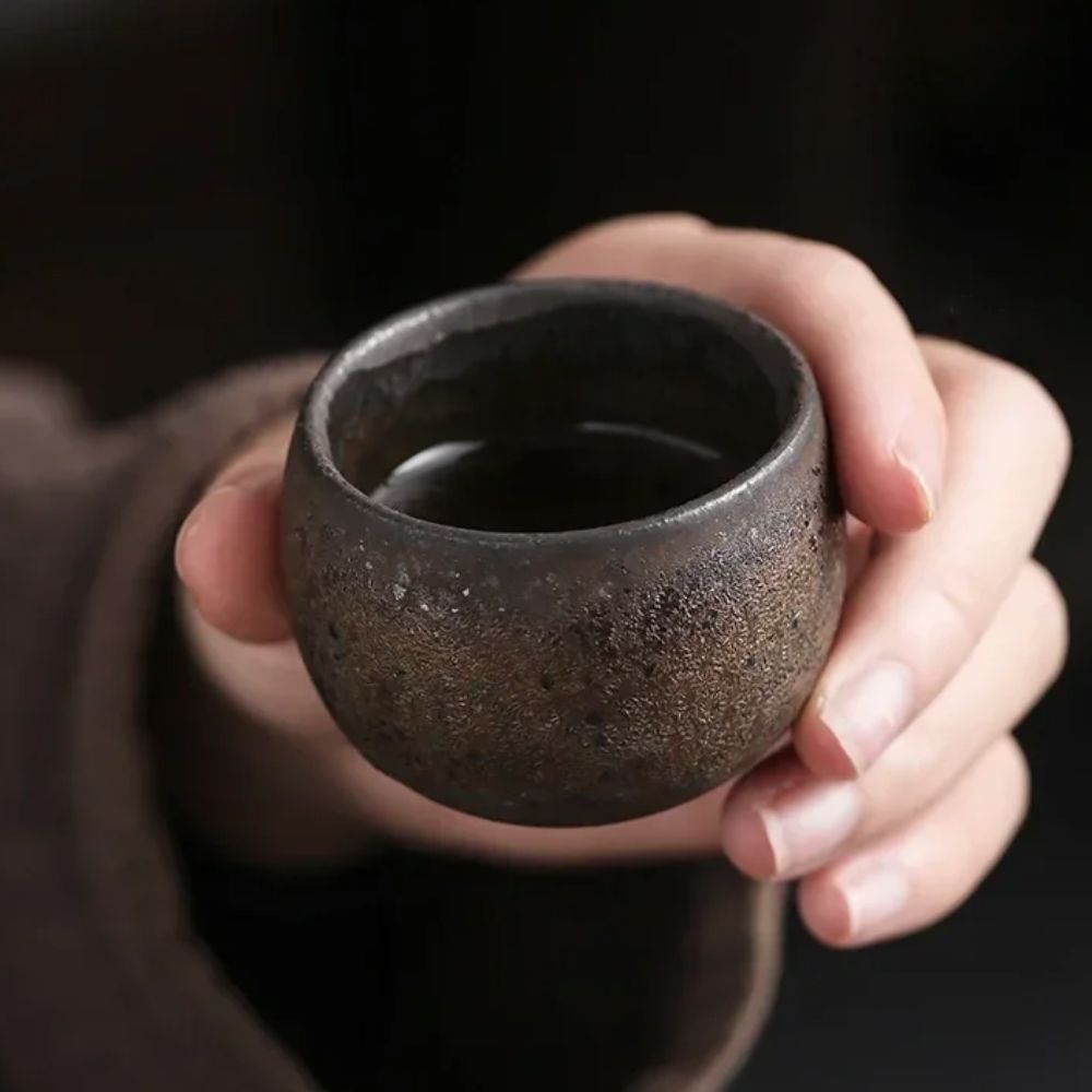 Чайный сервиз кунг-фу, японска – обзор и цена Handmade Ceramic Mug