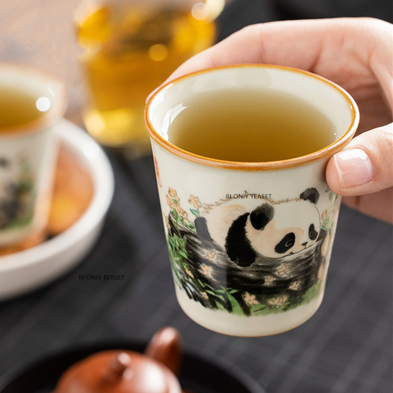 1 шт., китайская традиция Ru K – обзор и цена Handmade Ceramic Mug