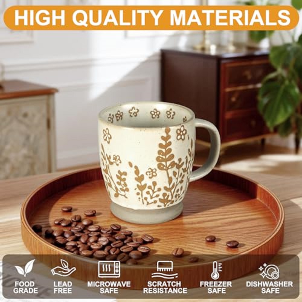 Кружка для кофе 18 унций в под – обзор и цена Handmade Ceramic Mug