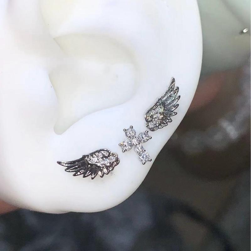 Серьги-крестики с ангельскими  – обзор и цена Luxury Lifestyle Jewelry