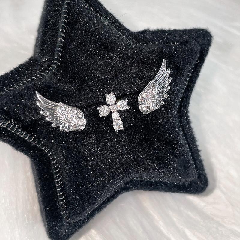Серьги-крестики с ангельскими  – обзор и цена Luxury Lifestyle Jewelry